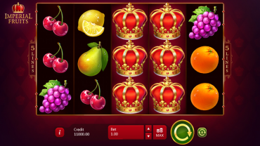 Playson Imperial Fruits: 5 lines Slot Review