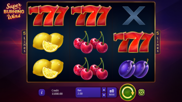 Playson Super Burning Wins Slot Review