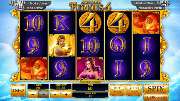 Playtech Age of the Gods – Furious 4 Slot Review