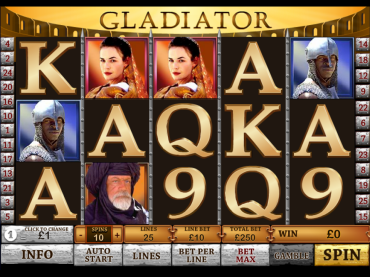 Playtech Gladiator Slot Review