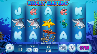 Playtech Wacky Waters Slot Review