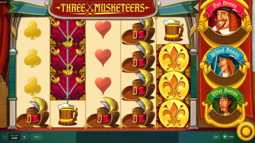 Red Tiger Gaming The Three Musketeers Slot Review