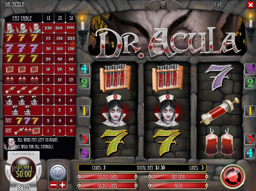 Rival Gaming Dr. Acula Slot Review