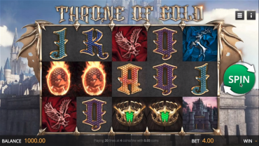 Saucify Throne of Gold Slot Review