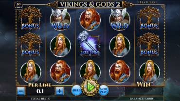 Spinomenal Vikings & Gods 2 Slot Review