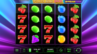 Stakelogic Fruits Gone Wild Deluxe Slot Review