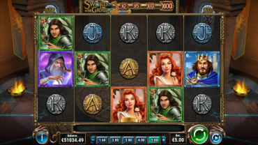 Play’n Go The Sword & the Grail Slot Review